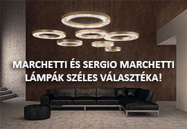 Marchetti és Sergio Marchetti lámpák széles választéka